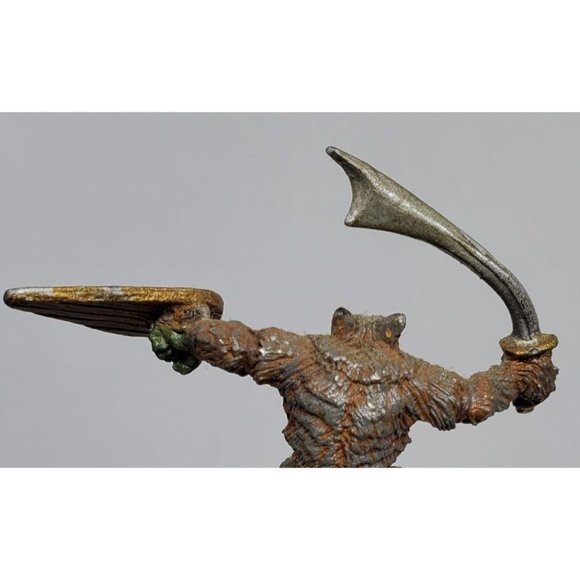 Ogre Warrior In Wolf Clothing Shelf Sitter Mini Statue - A Must-Have for Fantasy - Picture 5 of 12